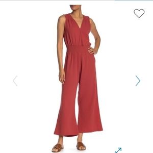 Heroes and dreamers sleeveless jumpsuit